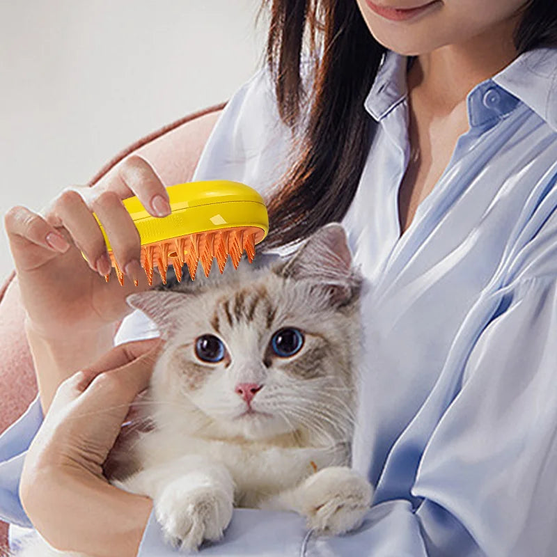 Pet Massage Comb with Electric Spray