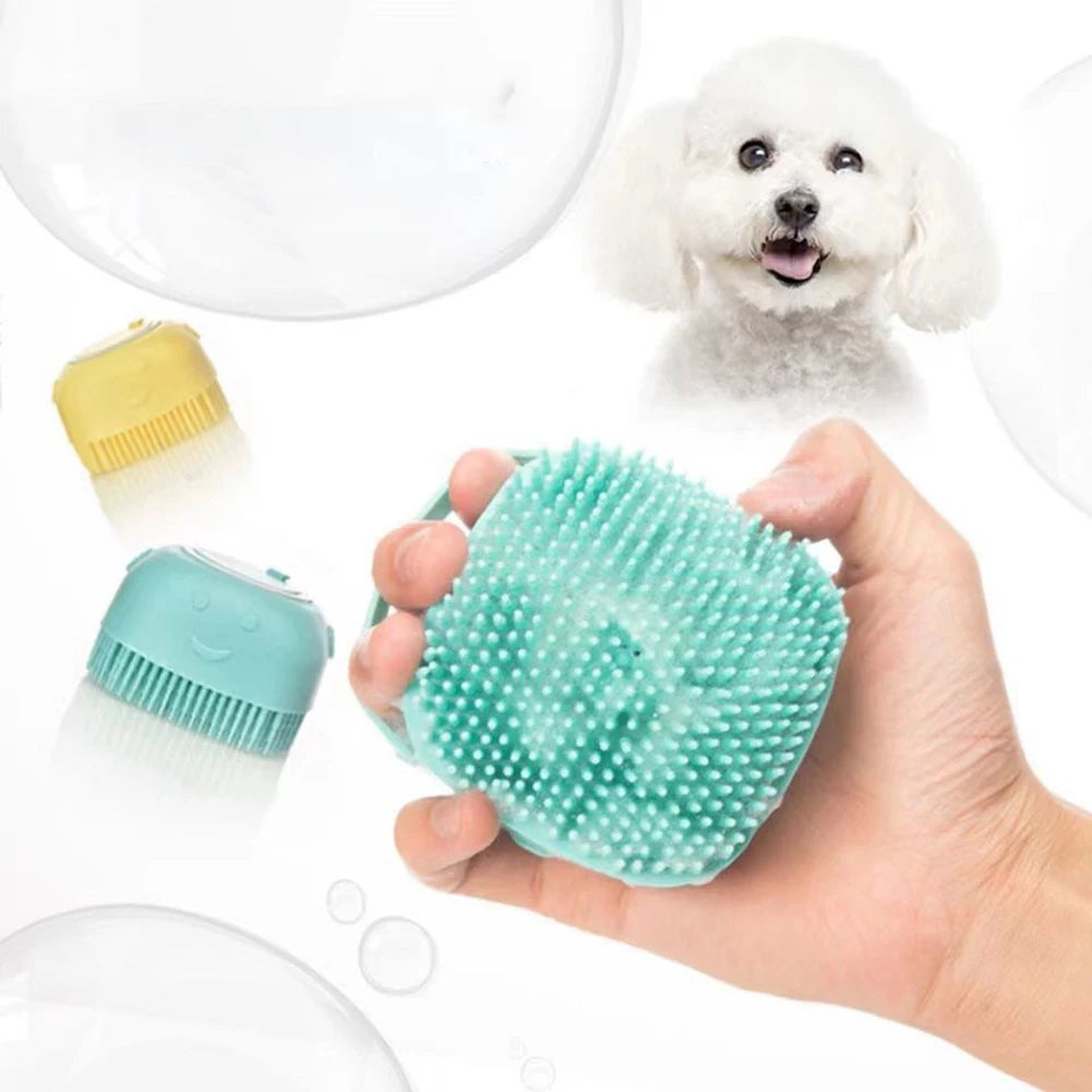 silicone bath brush