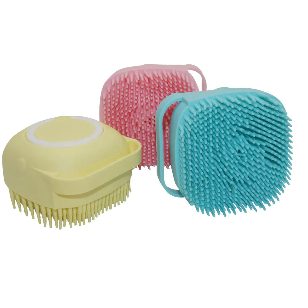 silicone bath brush