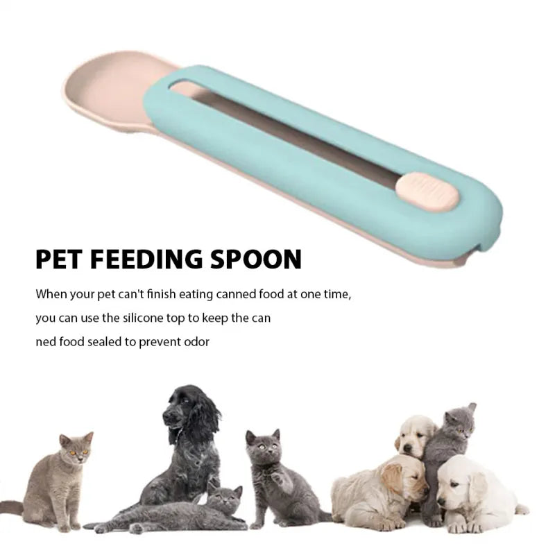 Multifunctional Pet Food Scoop