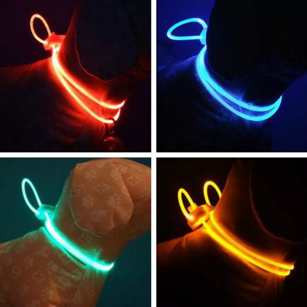 Multi-color LED Pet Collar