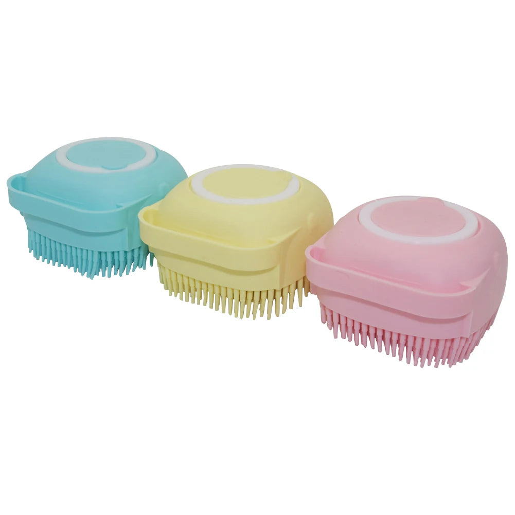 silicone bath brush