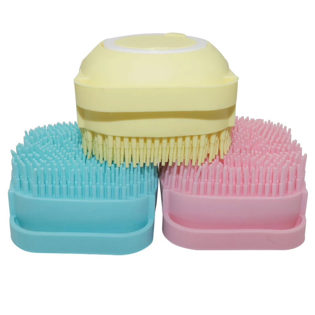 silicone bath brush