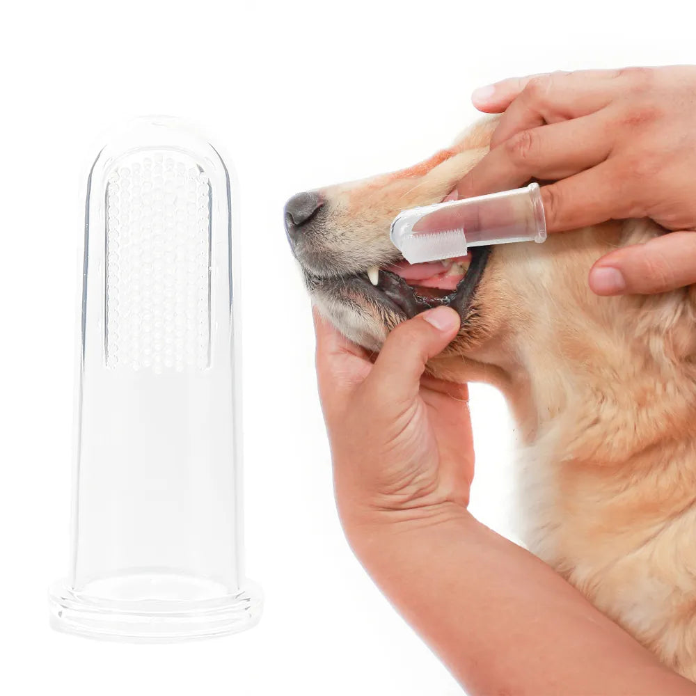 Silica Gel Toothbrush for Pets